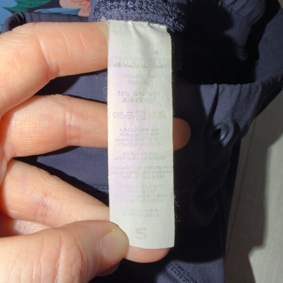 Alphalete Premium Joggers Size Small Navy Blue Athletic Fitness Pants - Picture 6 of 6